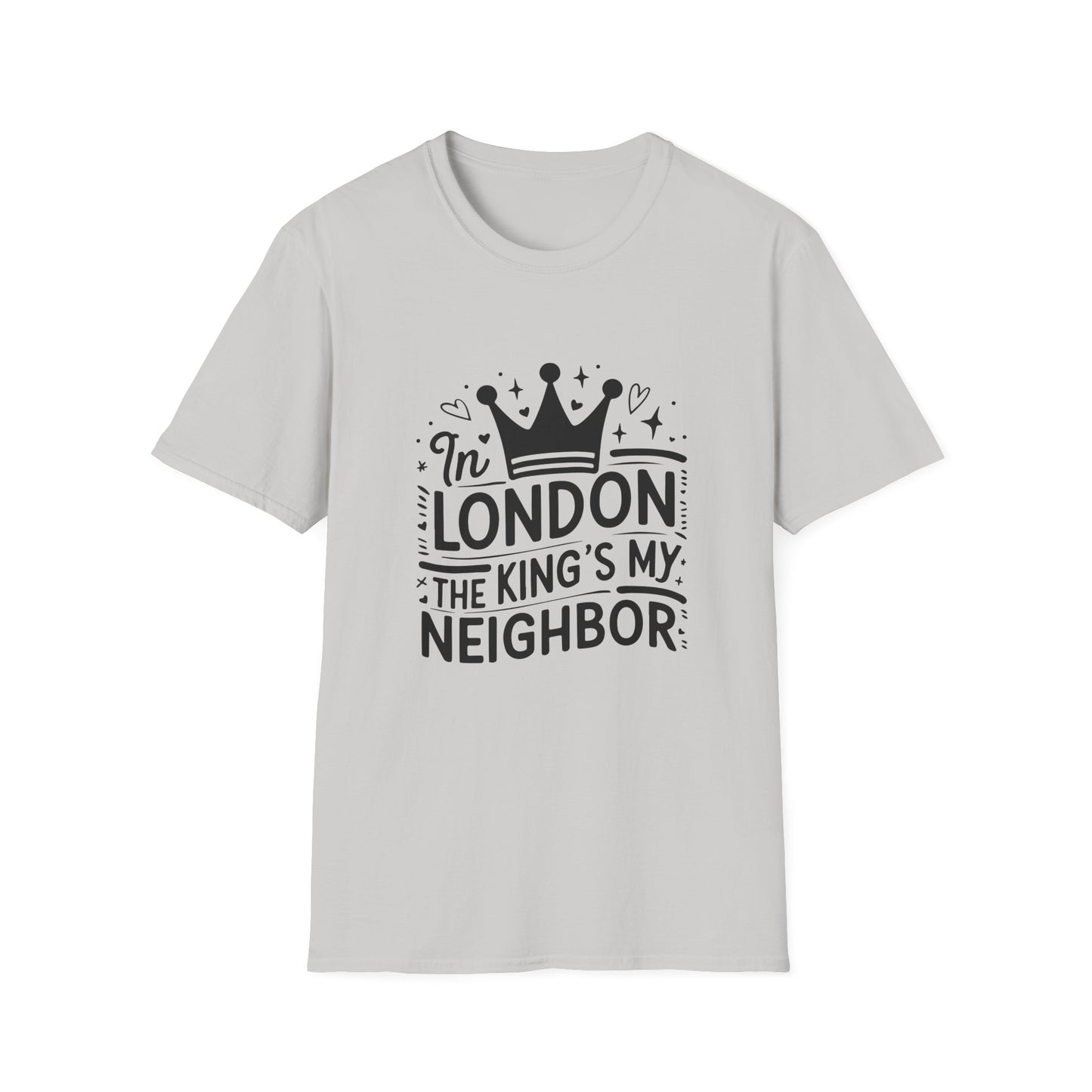 In London's The Kings My Neighbour Unisex Softstyle T-Shirt