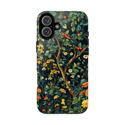 Floral Phone Case - Tough Cases, Colorful Nature Design, Gift for Flower Lovers, Phone Accessory, Unique Cell Phone Cover
