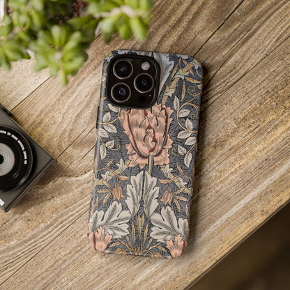 Floral Phone Case, Tough Cases for Stylish Protection, Flower Design, Gift for Her, Phone Accessories, Trendy Mobile Covers