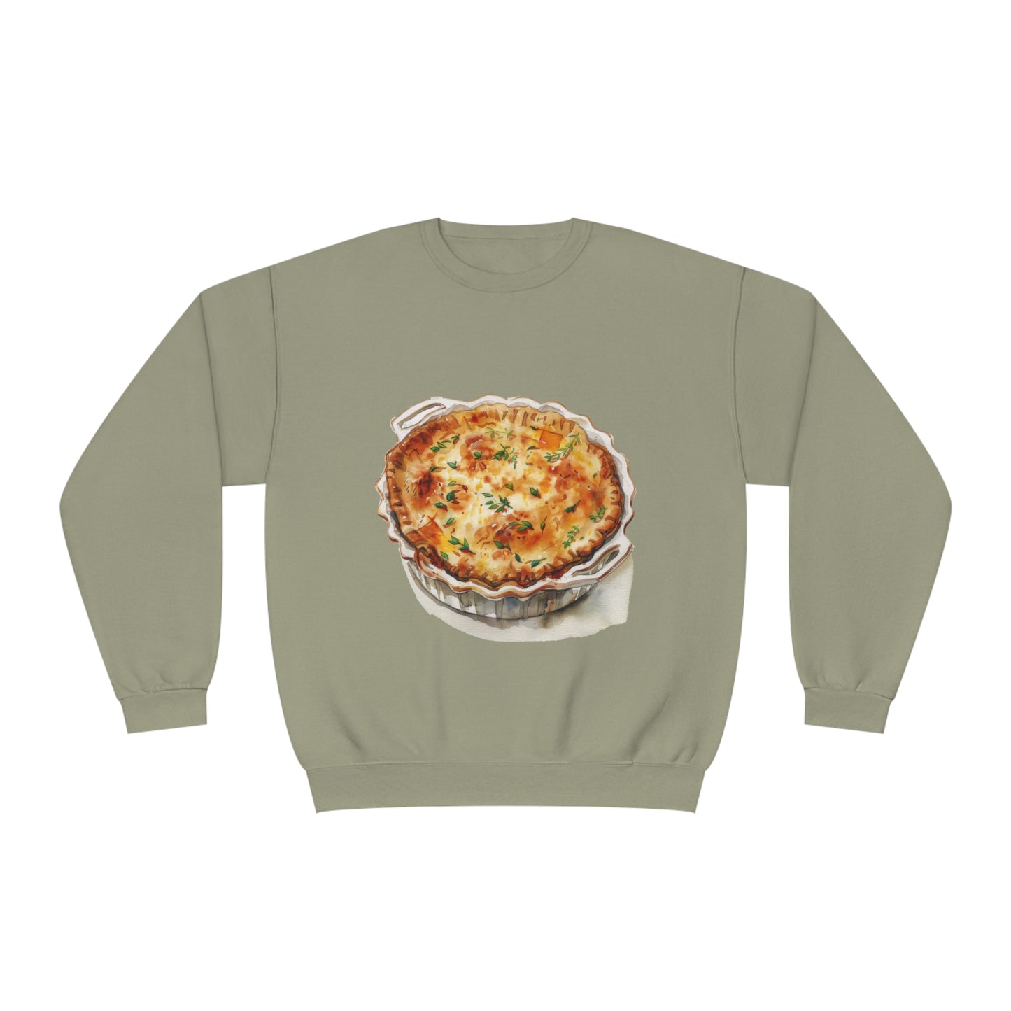 Unisex NuBlend® Crewneck Sweatshirt - British Royal Feast Opulent Dining Fit for Royalty
