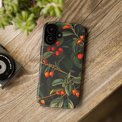Tough Cases, Floral Phone Case, Nature-Inspired Tech, Unique Gift, Phone Accessory, Botanical Design, Fall Vibes