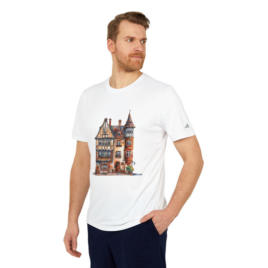 adidas Unisex Sport T-shirt - Classic British Abode - Where Tradition Meets Comfort