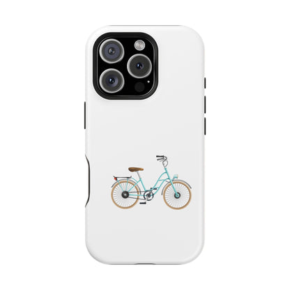 Charming Bicycle Magnetic Tough Case, Fun Phone Cover, Bike Lover Gift, Unique Mobile Accessory, Perfect for Fall and Spring Adventures