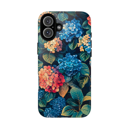 Floral Tough Phone Case, Durable Smartphone Cover, Flower Design, Gift for Her, Stylish Protection