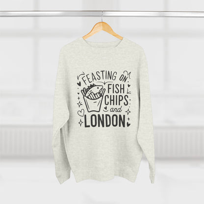 Unisex Crewneck Sweatshirt - Fish Chips and London