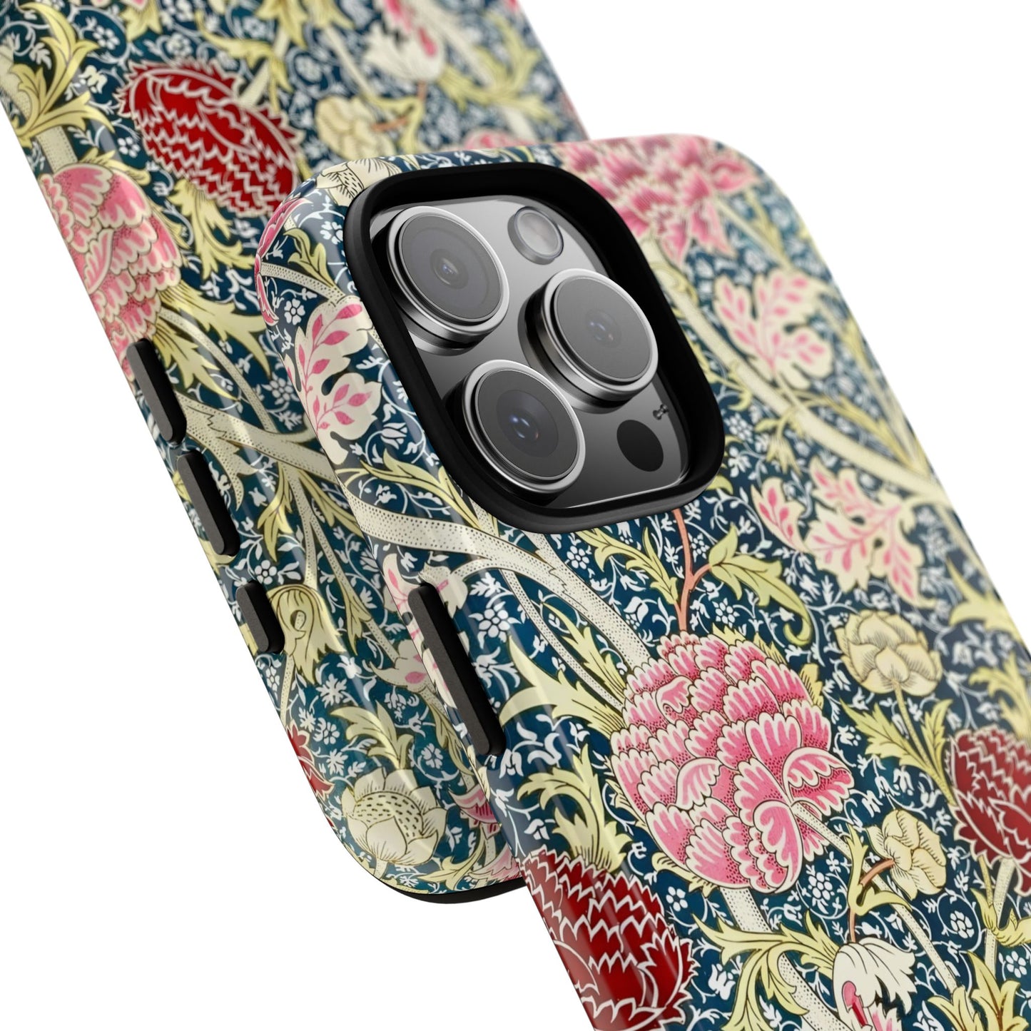 Floral Phone Case, Tough Cases, Durable Phone Cover, Stylish Phone Protector, Gift Idea for Nature Lovers, Floral Pattern Tech Accessories