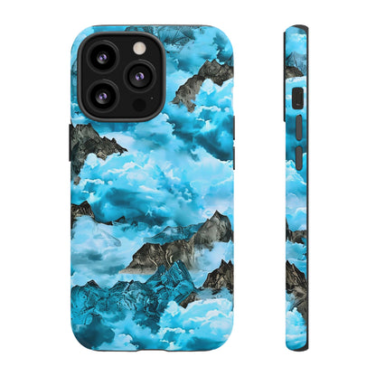 Mountain Wave Phone Case - Adventure Gear, Outdoor Gifts, Stylish Cases, Trendy Accessories, Nature Lovers