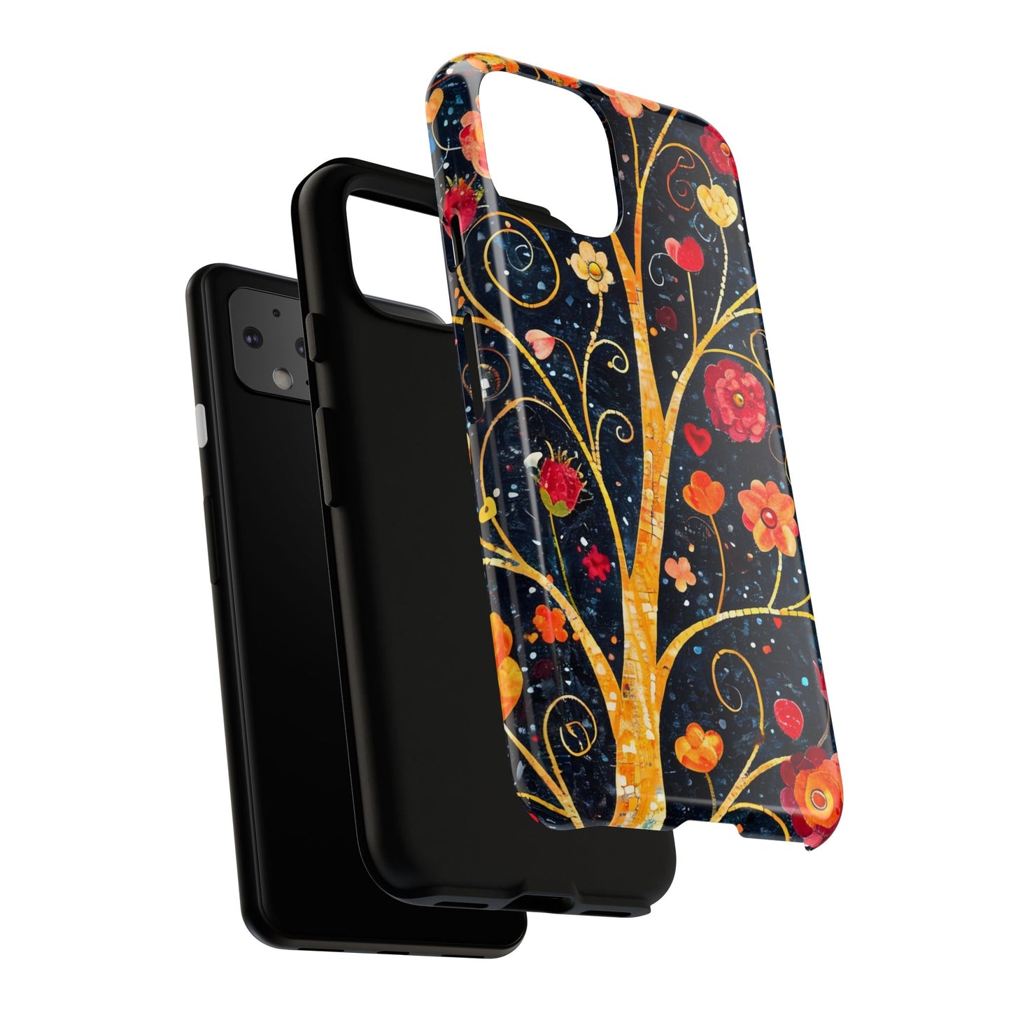 Floral Phone Case - Tough Cases | Vibrant Design for Nature Lovers, Gift for Her, Stylish Protection, Spring Decor, Customizable