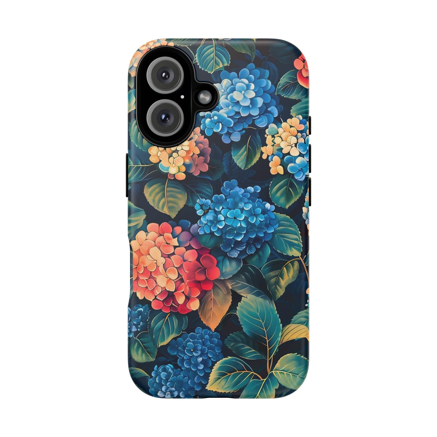 Floral Phone Case, Stylish Tough Case for Gardener Gift, Flower Lover Accessory, Pretty Floral Design, Protective Case