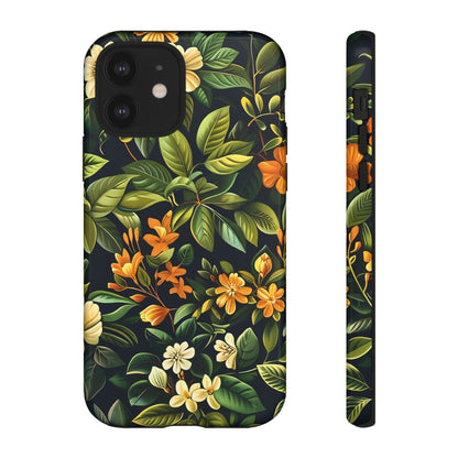 Floral Phone Case - Nature-Inspired Tough Cases for Everyday Use, Gift for Nature Lovers, Phone Protection, Unique Design