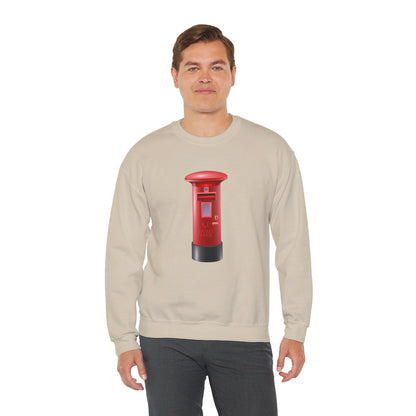 Unisex Heavy Blend™ Crewneck Sweatshirt Classy - Classic UK Royal Mailbox
