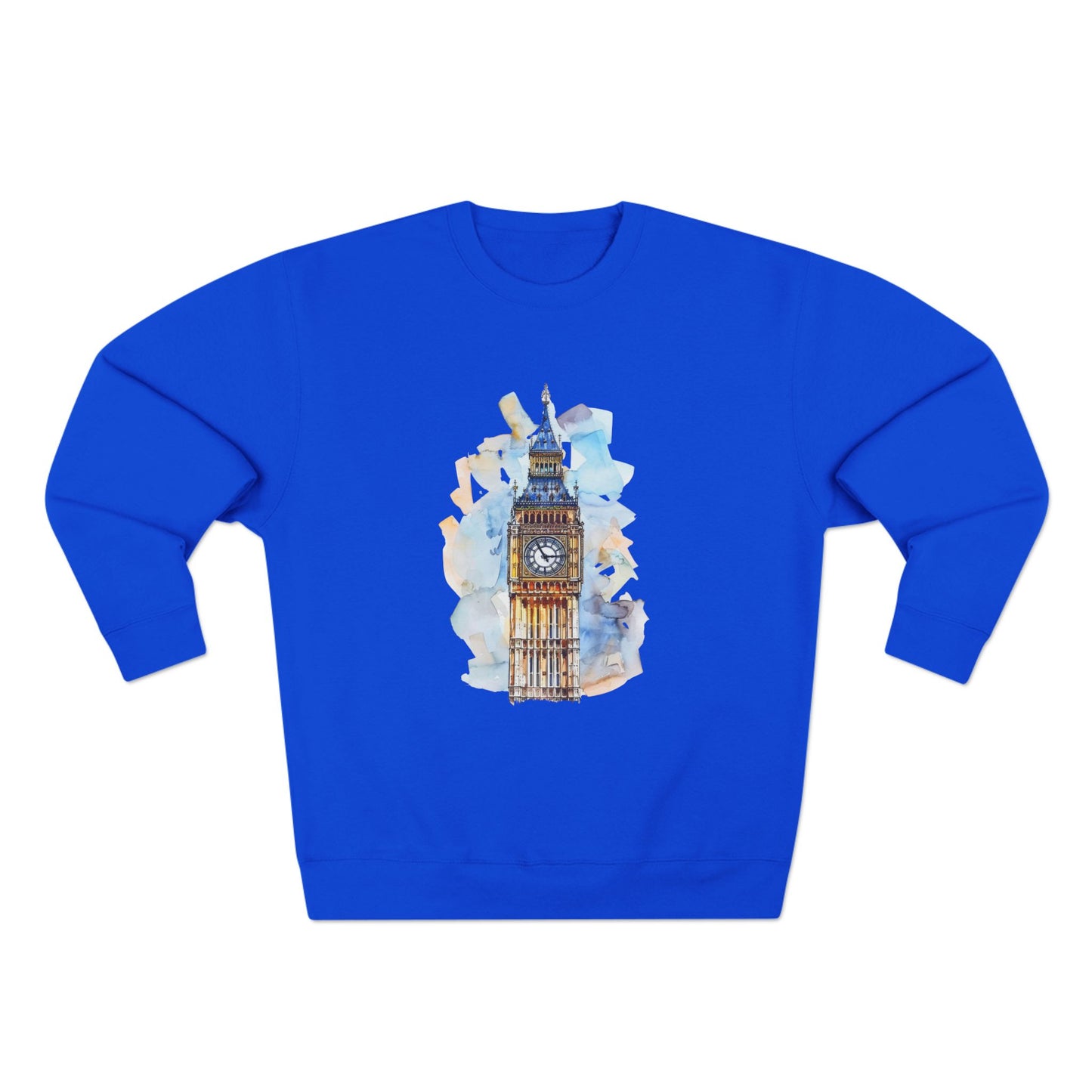 Unisex Crewneck Sweatshirt - Iconic Big Ben Clock Tower
