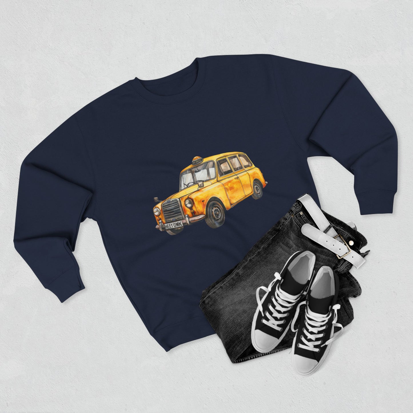 Unisex Crewneck Sweatshirt - Classy Vintage Car