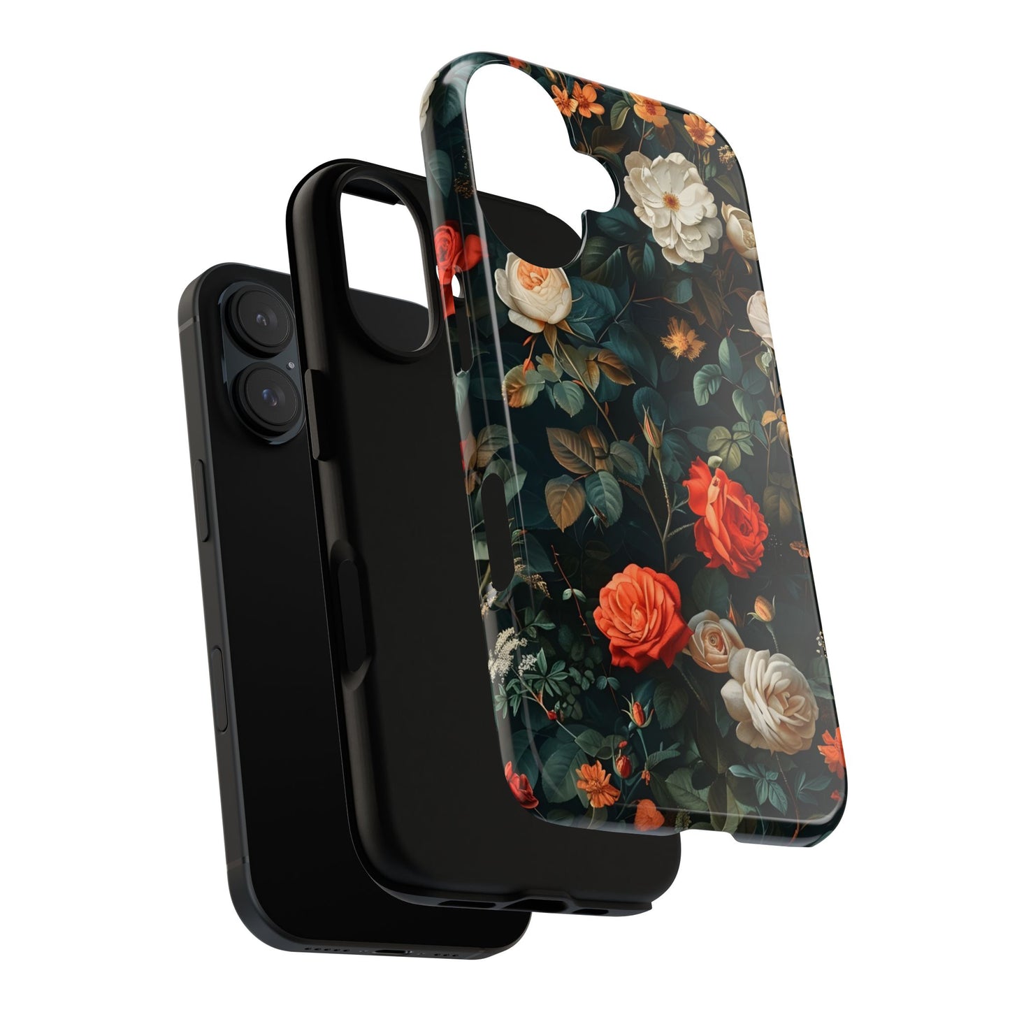 Floral Phone Case | Tough Cases with Elegant Design | Gift for Her, Mother's Day, Birthdays, Personalized, Trendy Tech Accessories