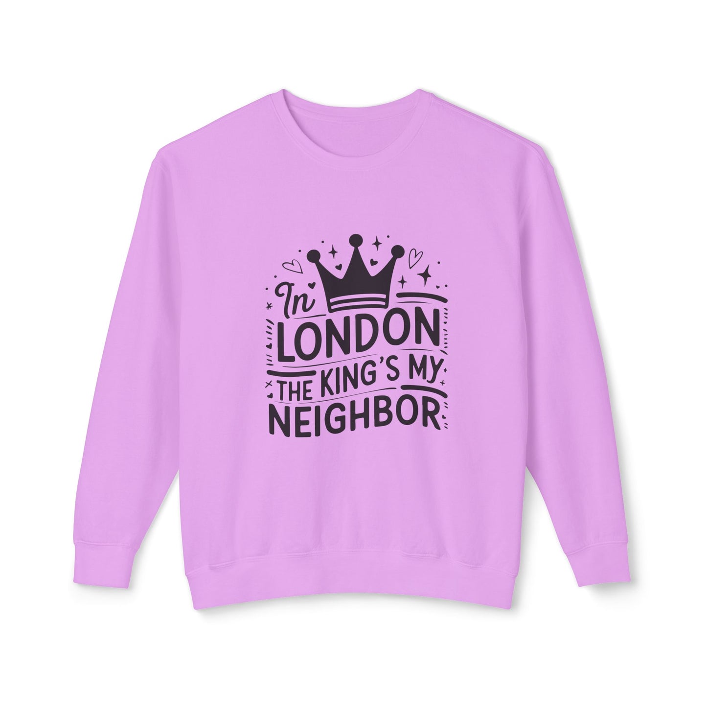 Unisex Lightweight Crewneck Sweatshirt - King's Neighbour in London
