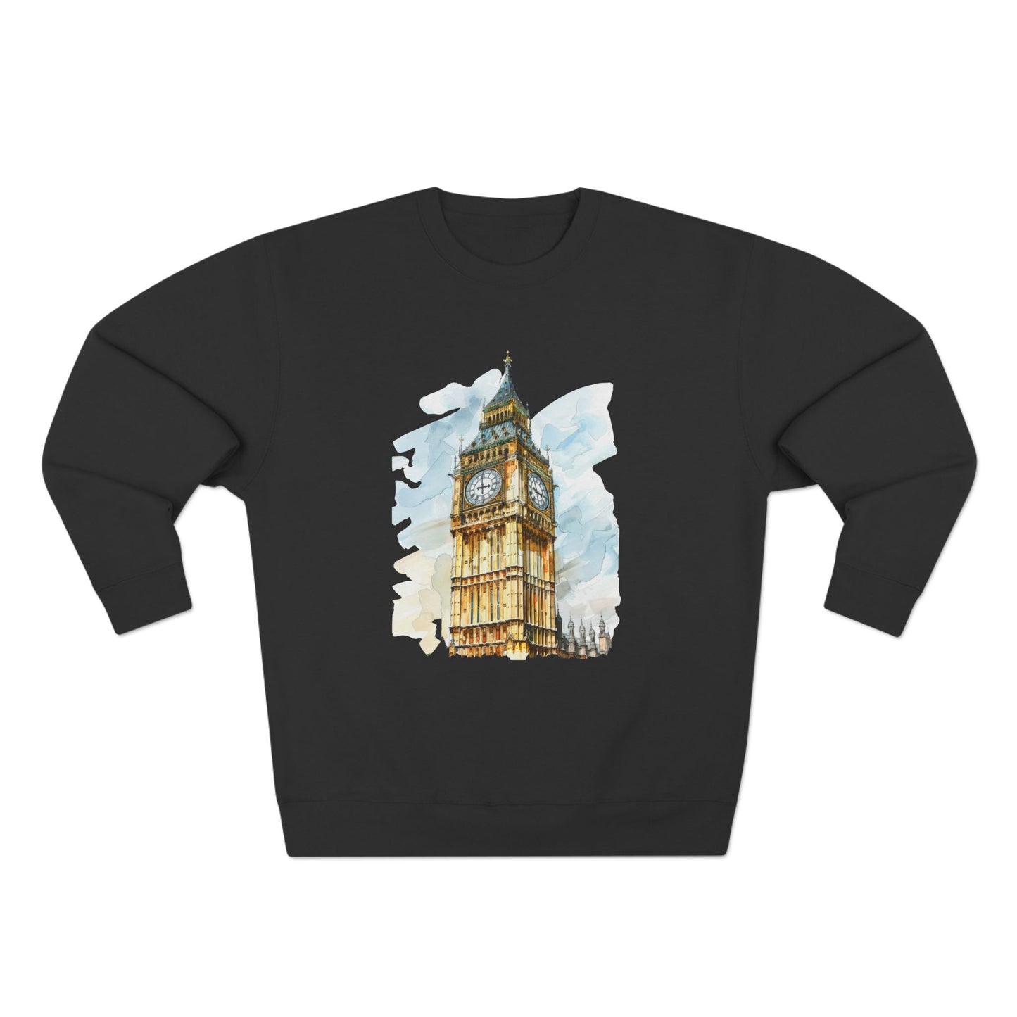 Unisex Crewneck Sweatshirt - Iconic Big Ben Clock Tower