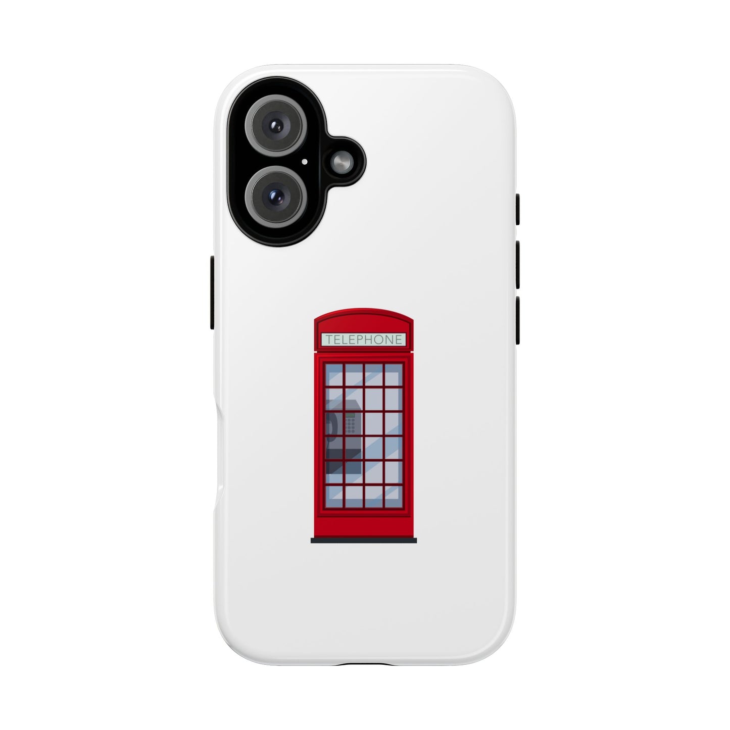 Red Telephone Booth Phone Case - Tough & Stylish Protection