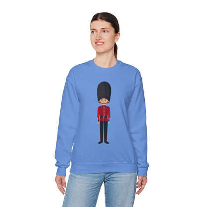 Unisex Heavy Blend™ Crewneck Sweatshirt - Historic and Iconic - The British Soldier in Red