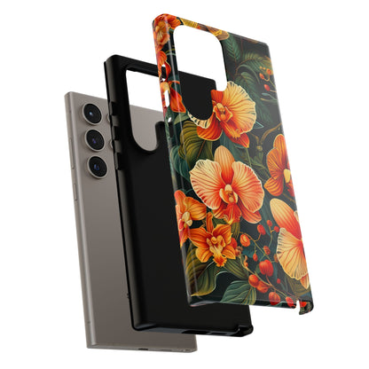 Floral Phone Case - Tough Cases, Protective Cover, Gift for Her, Smartphone Accessory, Floral Design, Nature-Inspired