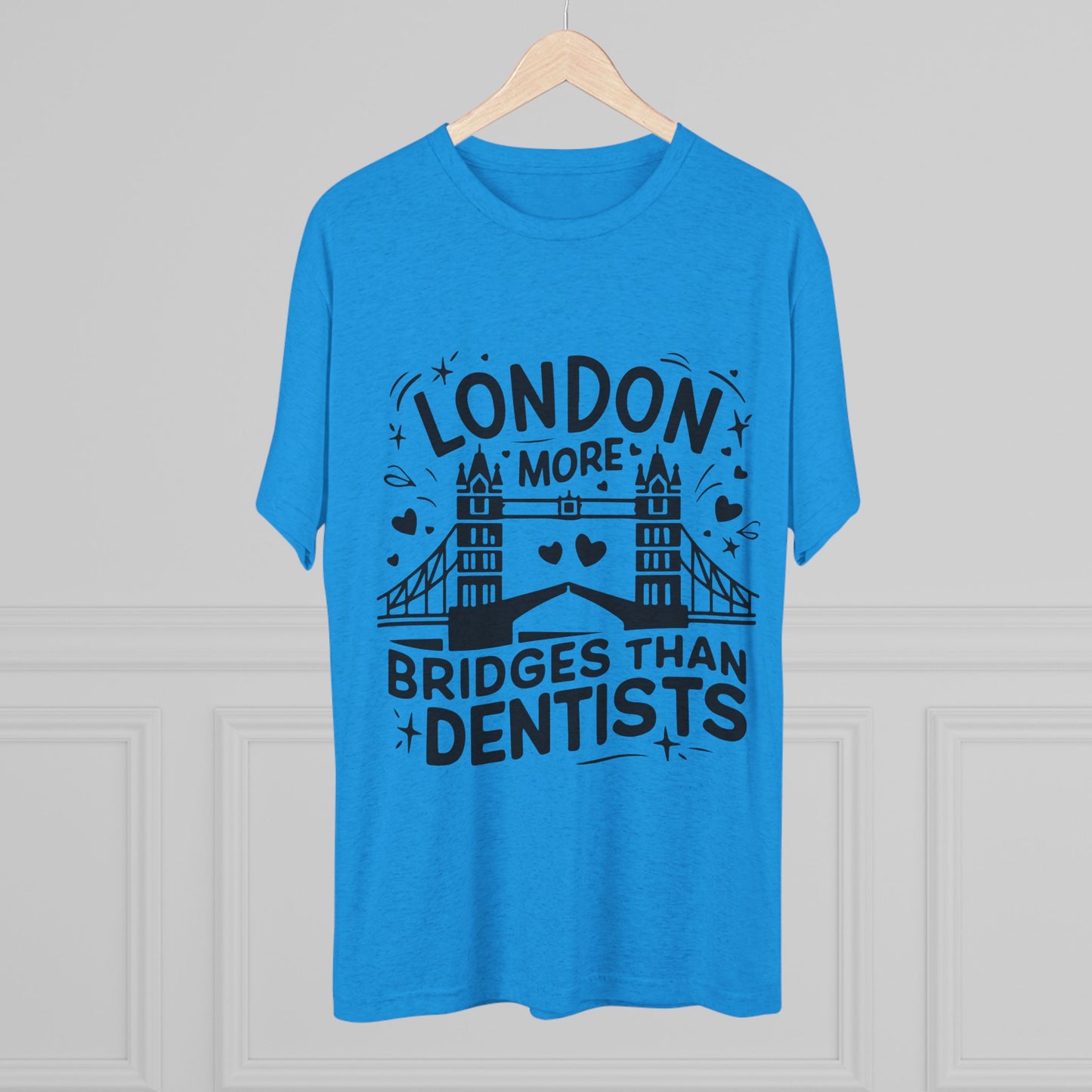 London is having more Brigdes Elegant Unisex Tri-Blend Crew Tee