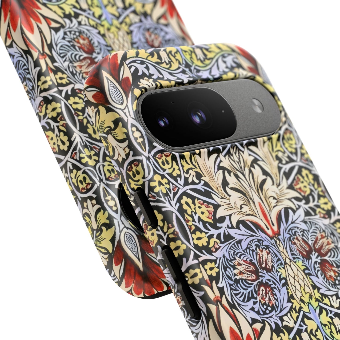 Stylish Phone Case - Floral Design, Tough Cases, Gift for Her, Phone Accessories, Trendy Tech, Unique Cell Phone Cover