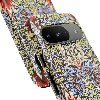 Stylish Phone Case - Floral Design, Tough Cases, Gift for Her, Phone Accessories, Trendy Tech, Unique Cell Phone Cover