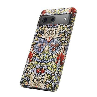 Stylish Phone Case - Floral Design, Tough Cases, Gift for Her, Phone Accessories, Trendy Tech, Unique Cell Phone Cover