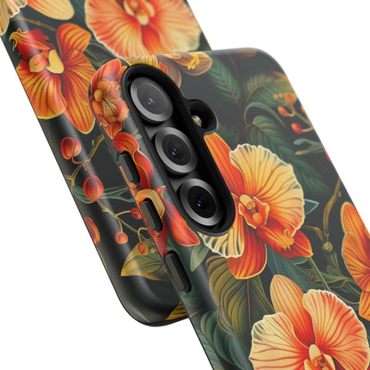 Floral Phone Case - Tough Cases, Protective Cover, Gift for Her, Smartphone Accessory, Floral Design, Nature-Inspired