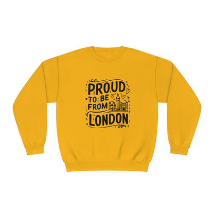 Unisex NuBlend® Crewneck Sweatshirt - Proud to be from London