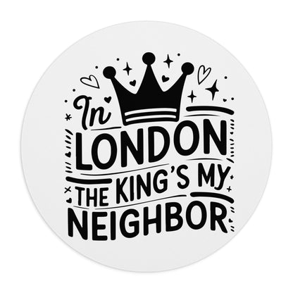 London-Themed Mouse Pad, Creative Desk Accessory, Office Gift, Computer Mouse Mat, Inspirational Decor, Perfect for London Lovers