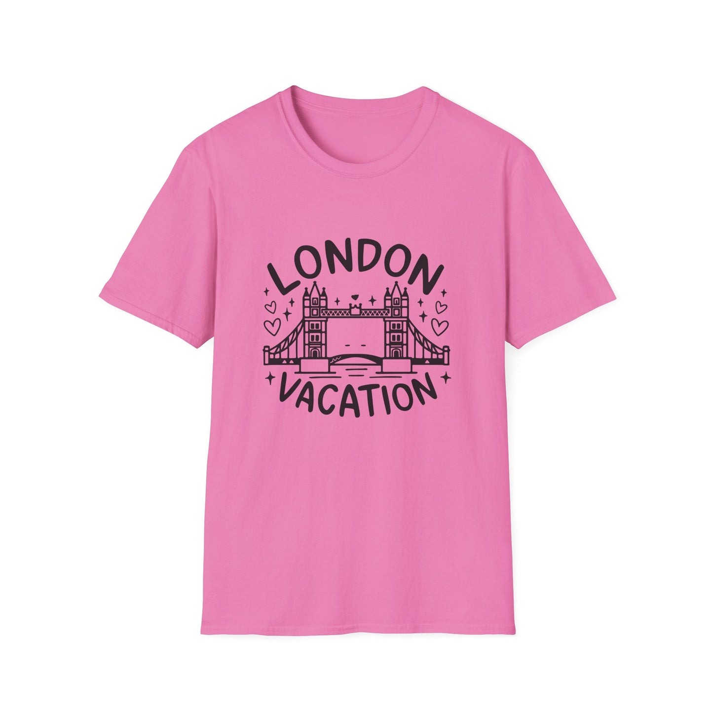 London Vacation Trendy Unisex Softstyle T-Shirt