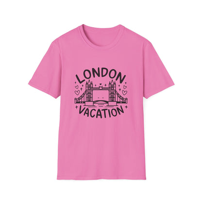 London Vacation Trendy Unisex Softstyle T-Shirt