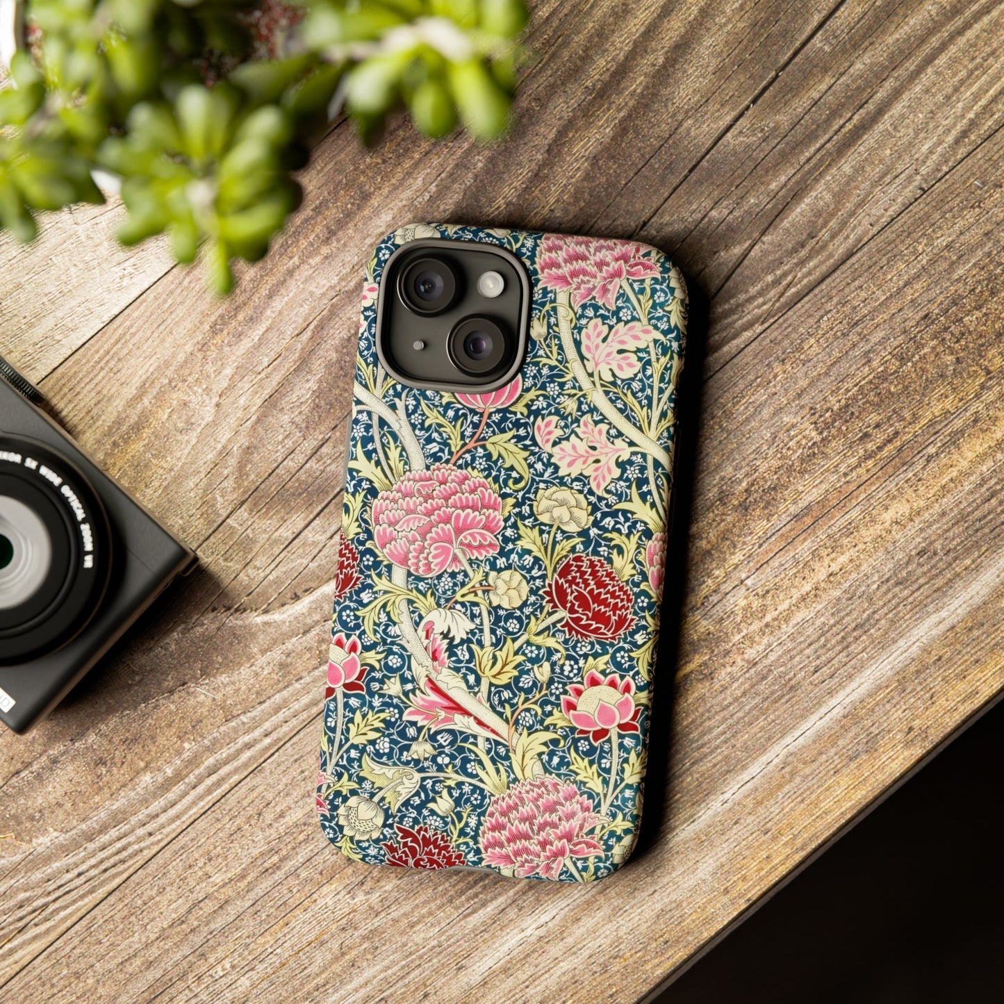Floral Phone Case, Tough Cases, Durable Phone Cover, Stylish Phone Protector, Gift Idea for Nature Lovers, Floral Pattern Tech Accessories