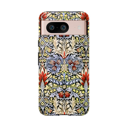 Stylish Phone Case - Floral Design, Tough Cases, Gift for Her, Phone Accessories, Trendy Tech, Unique Cell Phone Cover