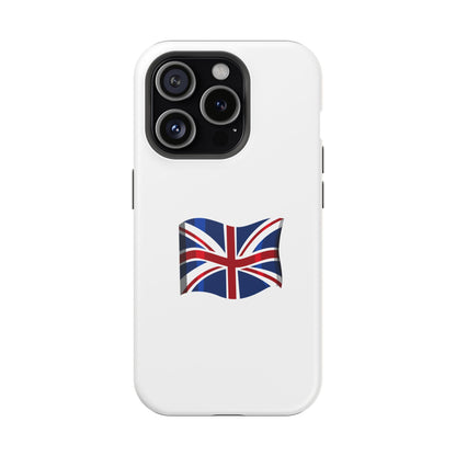 UK Flag Magnetic Phone Case, Durable Tough Cover, Gift for Patriots, Ideal for Travelers, Accessories for Holidays