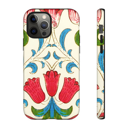 Floral Phone Case - Tough Cases | Stylish Protection, Gift for Her, Boho Phone Cover, Spring Accessory, Cute Tech