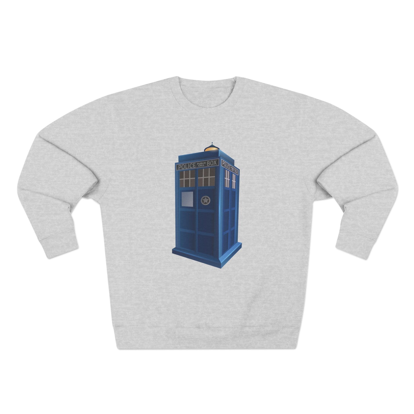 Unisex Crewneck Sweatshirt - British Police Public Call Box