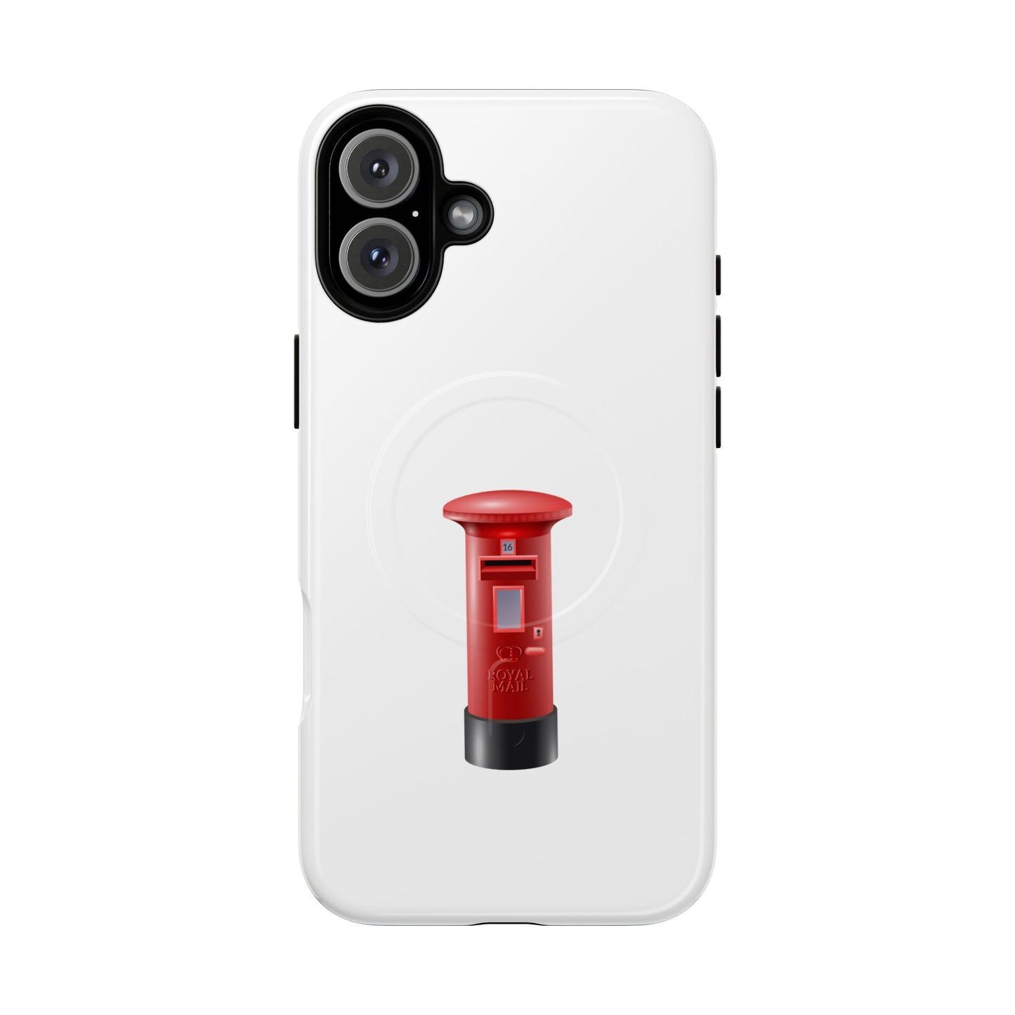Tough Magnetic Phone Case with Vintage Post Box Design, Durable Protector, Unique Gift, Travel Lover's Accessory, Holiday Present, Red [...]