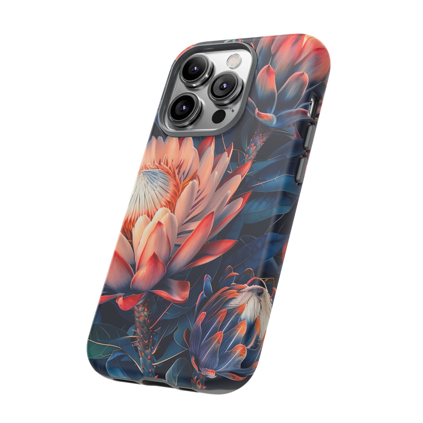 Floral Phone Case | Tough Cases, Floral Design, Phone Accessory, Gift for Her, Customizable Case, Nature Lover Gift