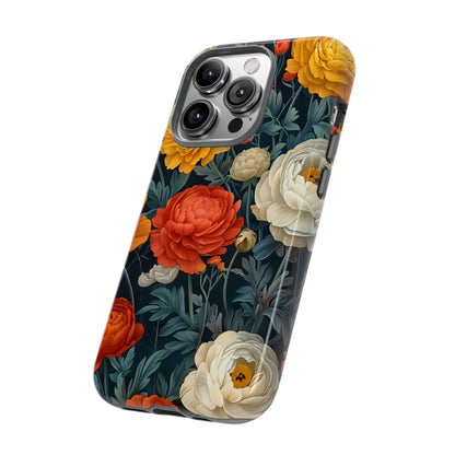 Floral Tough Case for Phones | Durable Floral Phone Cover, Boho Chic, Unique Gift for Her, Phone Protection, Flower Design