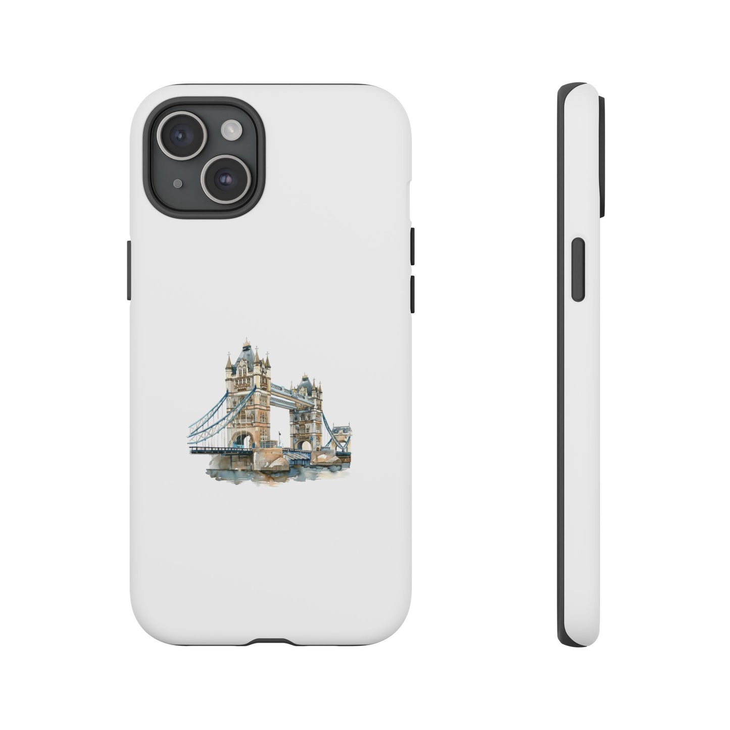 Watercolor London Bridge Phone Case - Tough and Stylish Protective Cover