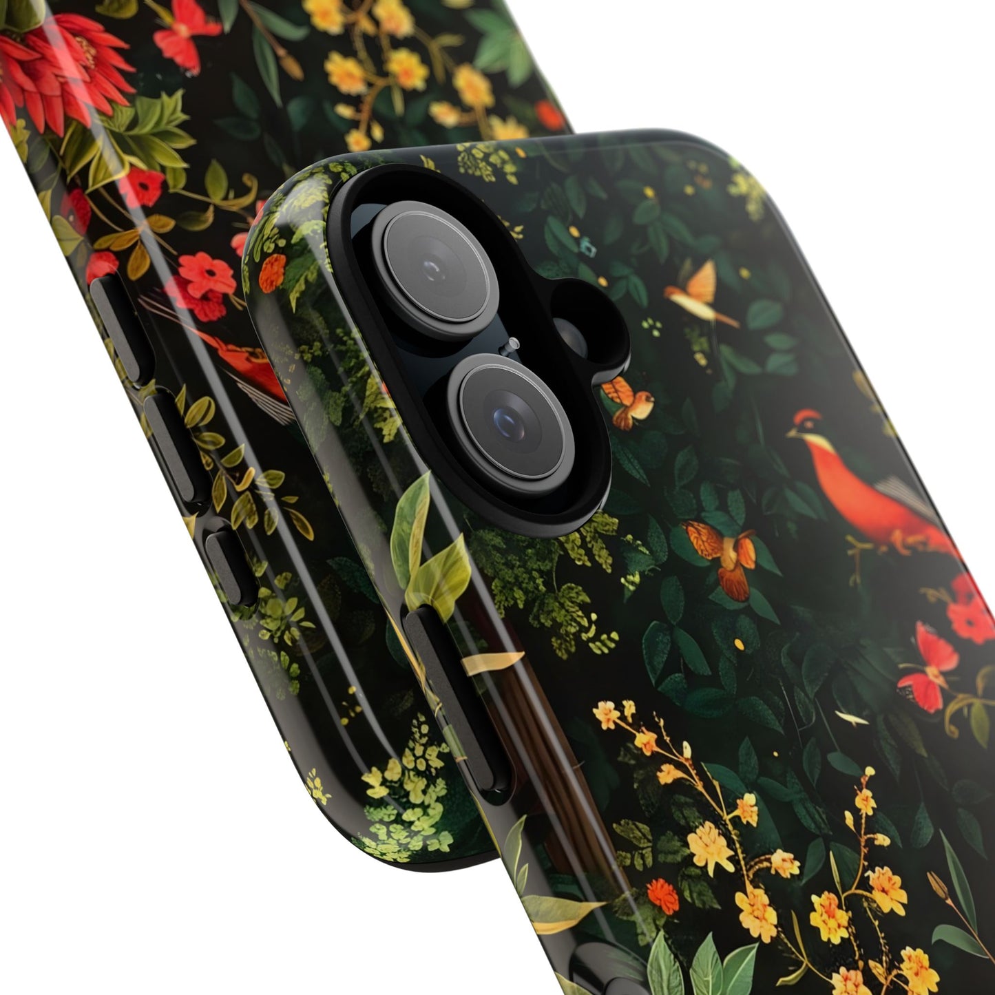 Floral Tough Phone Case, Nature-Inspired Design, Ideal for Garden Lovers, Gift for Birthdays, Christmas, Eco-Friendly Accessory
