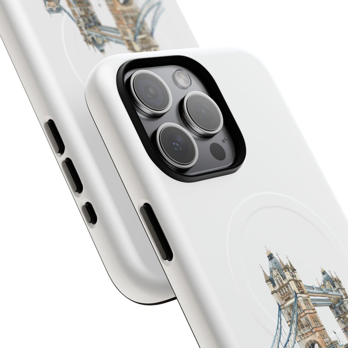 Tough Magnetic Phone Cases with Tower Bridge Design, Durable, Stylish, Unique Gift for Travelers, Perfect for Everyday Use