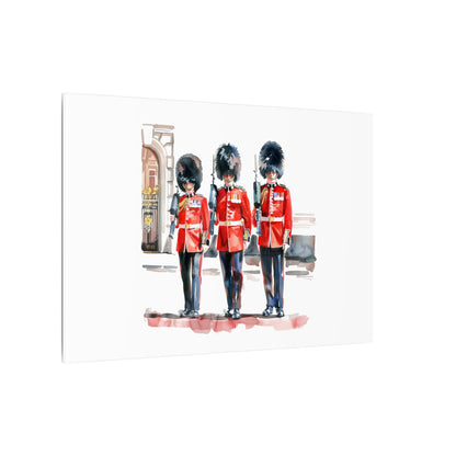 Royal Guards Canvas Print, British Wall Art, Home Decor, Unique Gift, London Culture