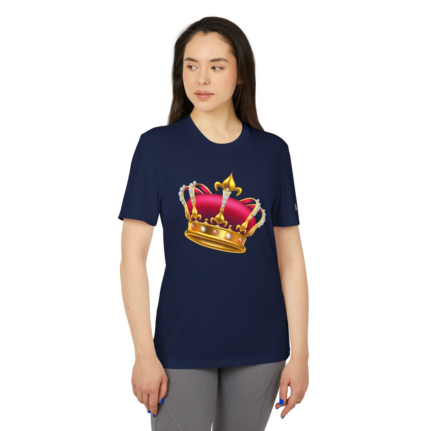 Unisex Sport T-shirt - Cool Athletic Wear for Fitness Enthusiasts - British Royal Crown Design