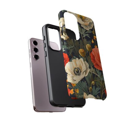 Floral Phone Case - Tough Cases with Vibrant Garden Design, Phone Accessory, Gift for Her, Spring Style, Nature Lover
