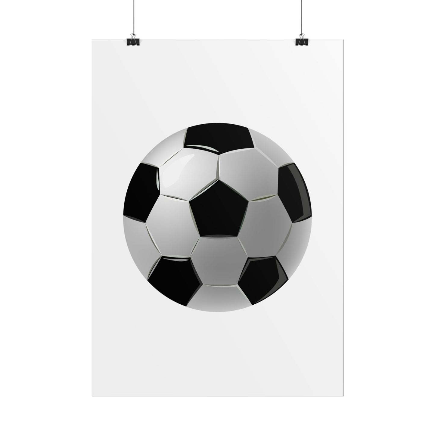 Soccer-Themed Rolled Posters | Perfect for Sports Decor, Game Room, Youth Birthdays, Gifts for Soccer Fans, Wall Art