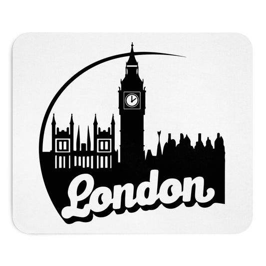 Stylish London Mouse Pad | Great Gift for Travelers, Office Decor, Desk Accessories, Unique Home Office