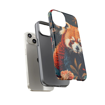 Cute Red Panda Phone Case, Wildlife Lover Gift, Tough Cases for iPhone, Nature-Themed Phone Cover, Animal Art Shell, Cute Tech Accessories