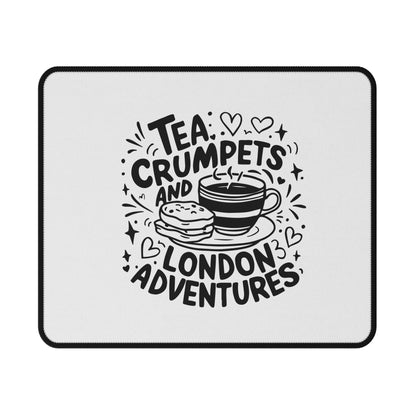 Tea Crumpets Gaming Mouse Pad | Cozy Decor, Gift for Gamers, Office Essentials, Home Office Accessories, Unique Mouse Mat
